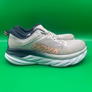 Hoka One One Women's Bondi 7 - White and Navy